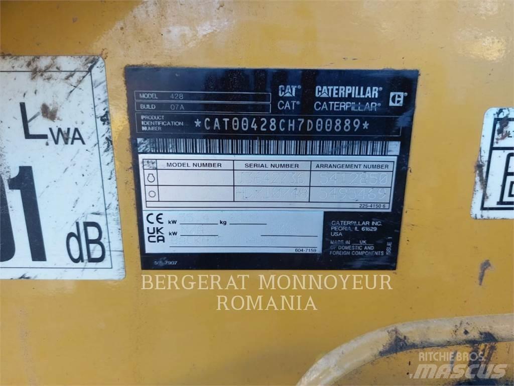 CAT 428-07 Traktorgravere