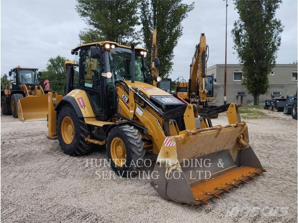 CAT 428-07 Traktorgravere