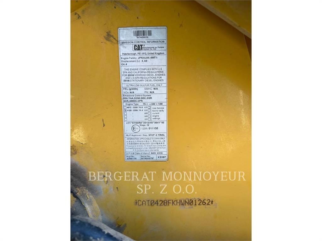 CAT 428F2 Traktorgravere