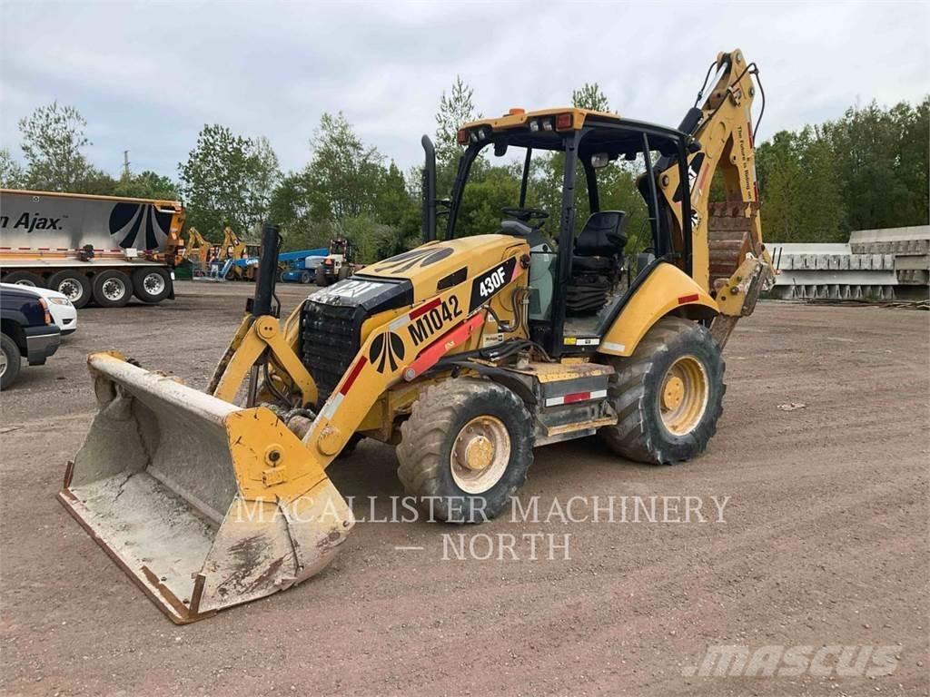 CAT 430F + Traktorgravere