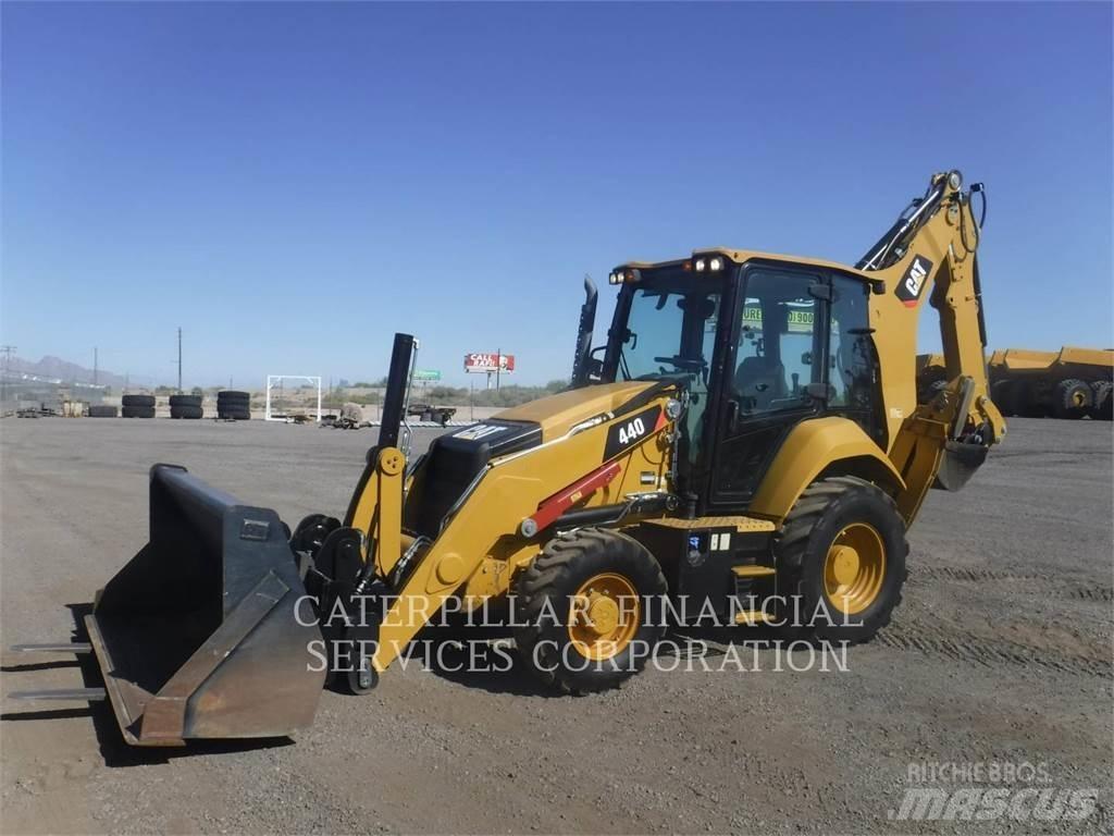 CAT 440-07 Traktorgravere