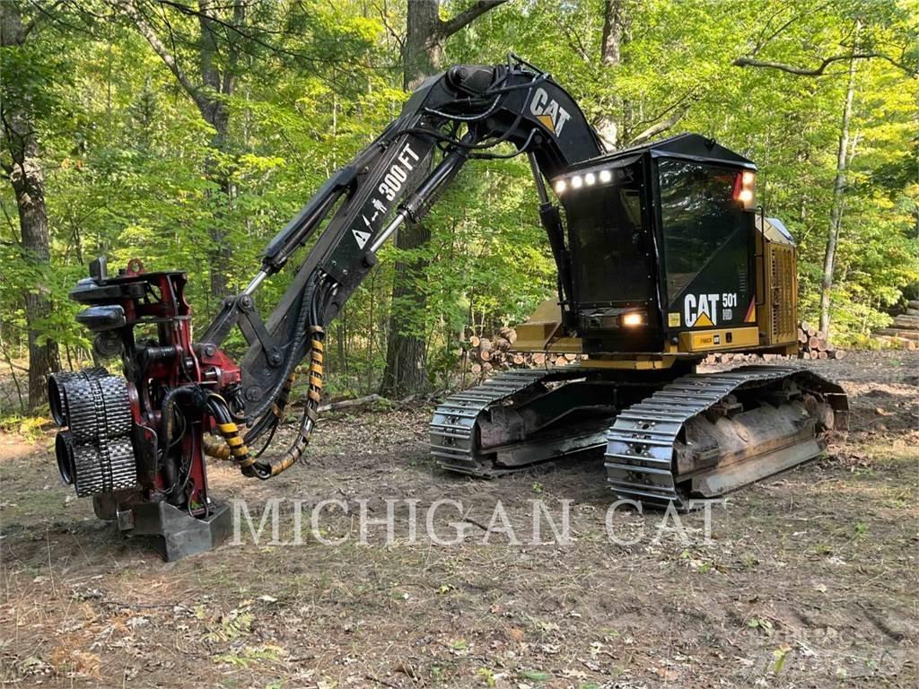 CAT 501HD Traktor med skogsutstyr