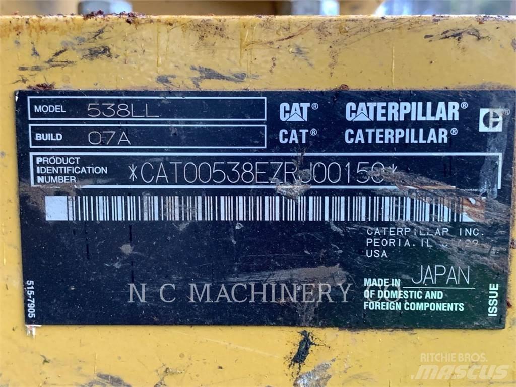 CAT 538LL Traktor med skogsutstyr