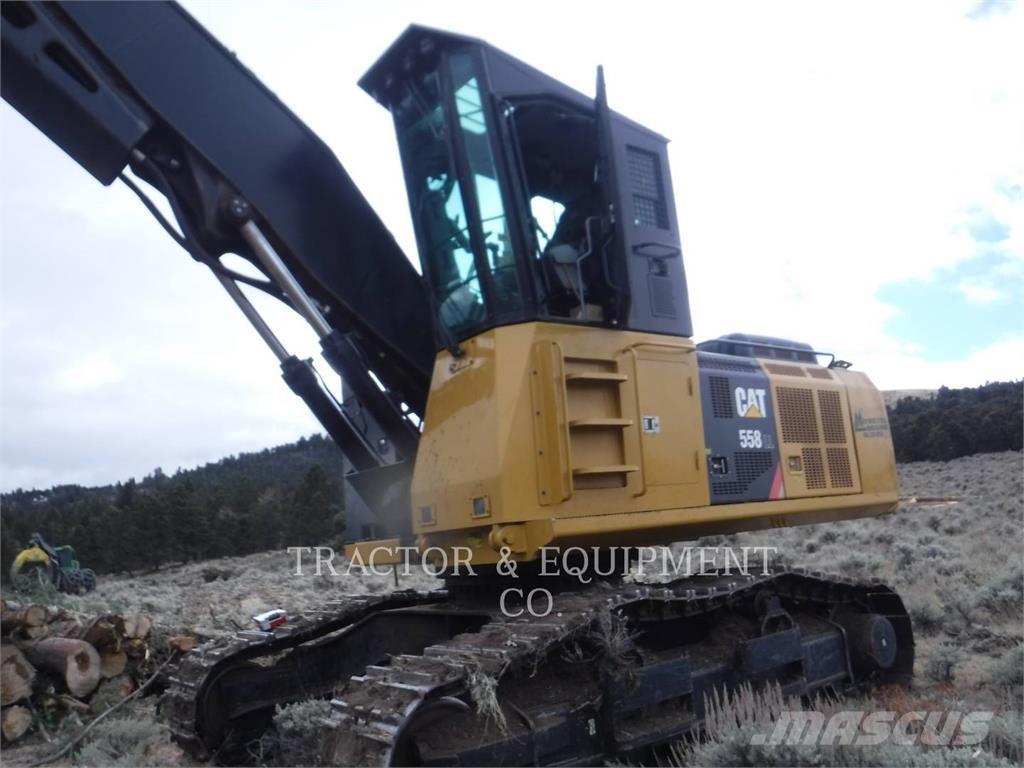 CAT 558FM LL Traktor med skogsutstyr