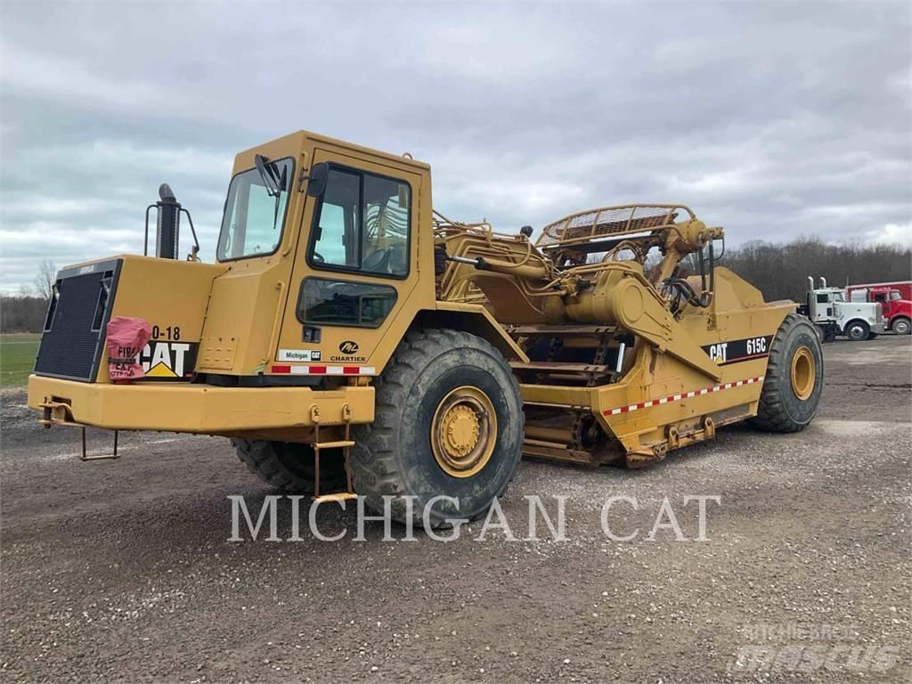 CAT 615C Veiskrape