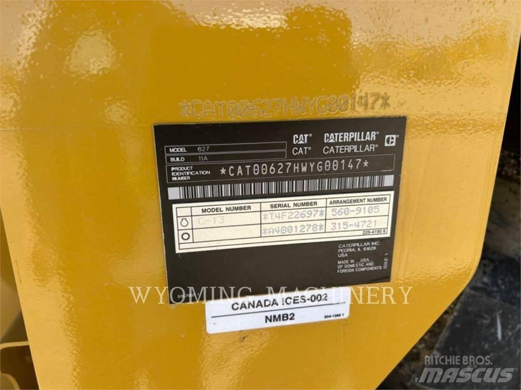 CAT 627 Veiskrape