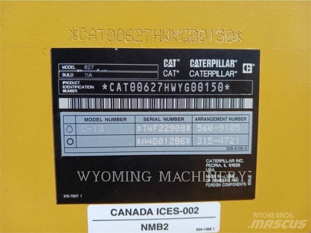 CAT 627 Veiskrape