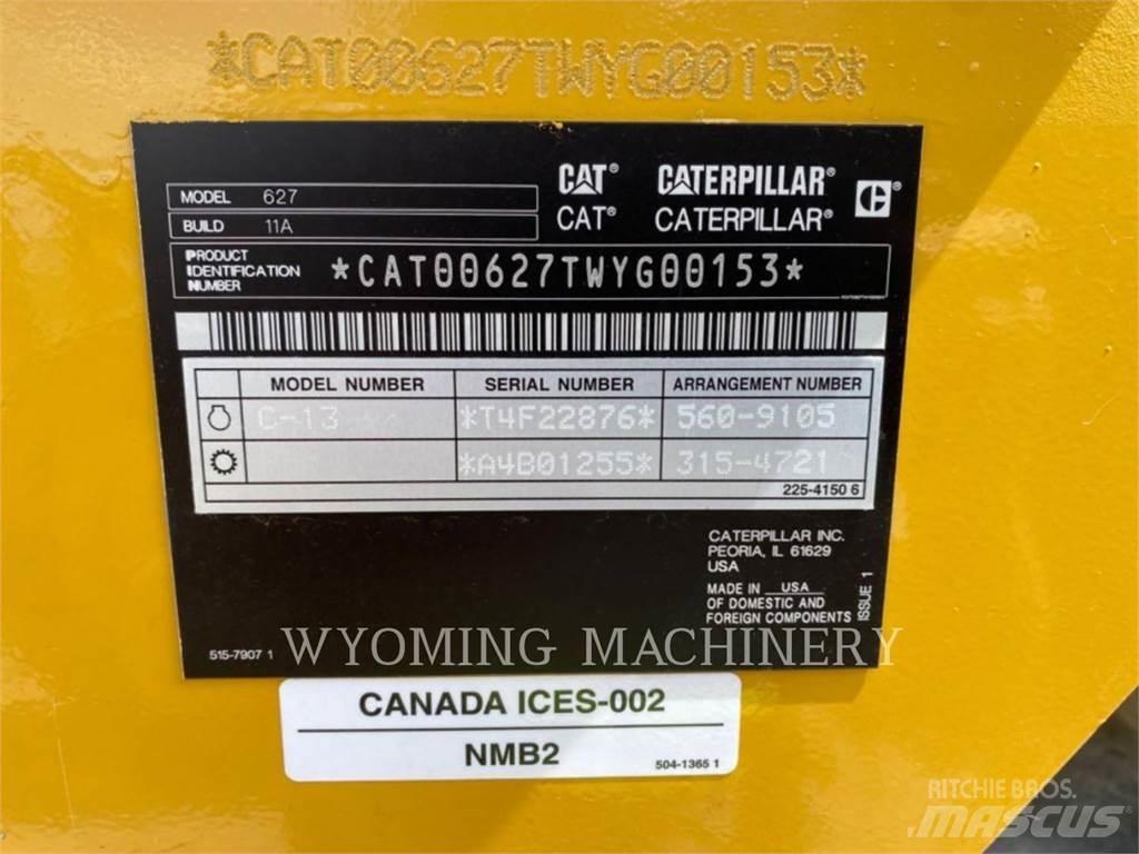 CAT 627 Veiskrape