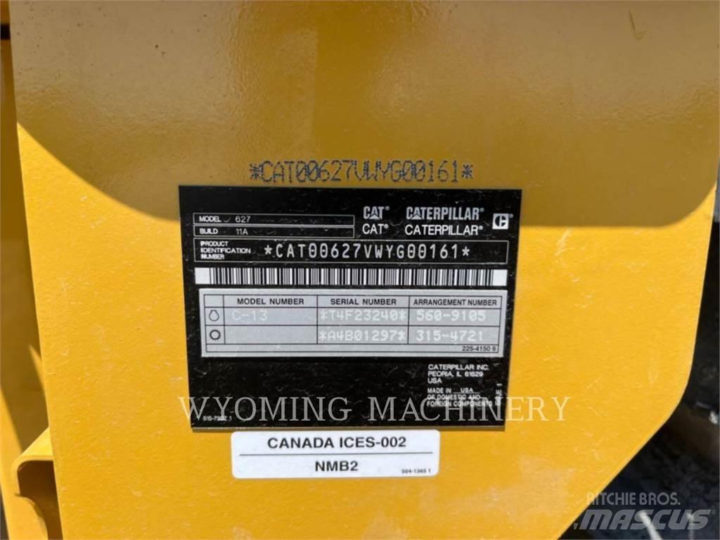 CAT 627 Veiskrape