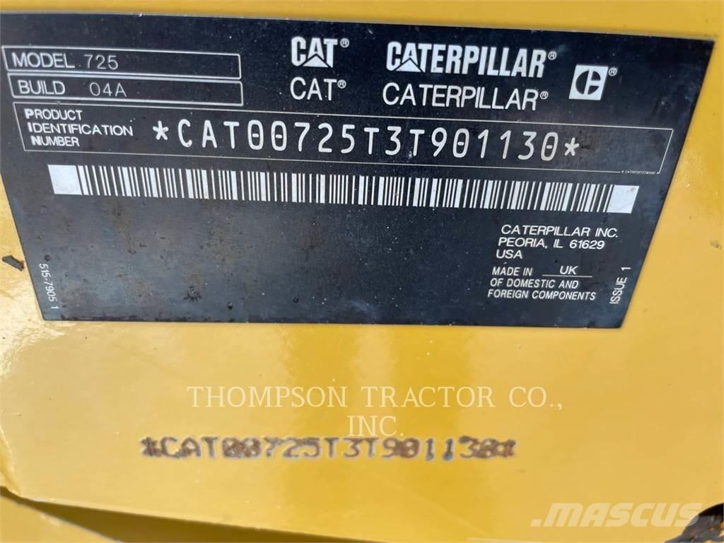 CAT 725 Rammestyrte Dumpere