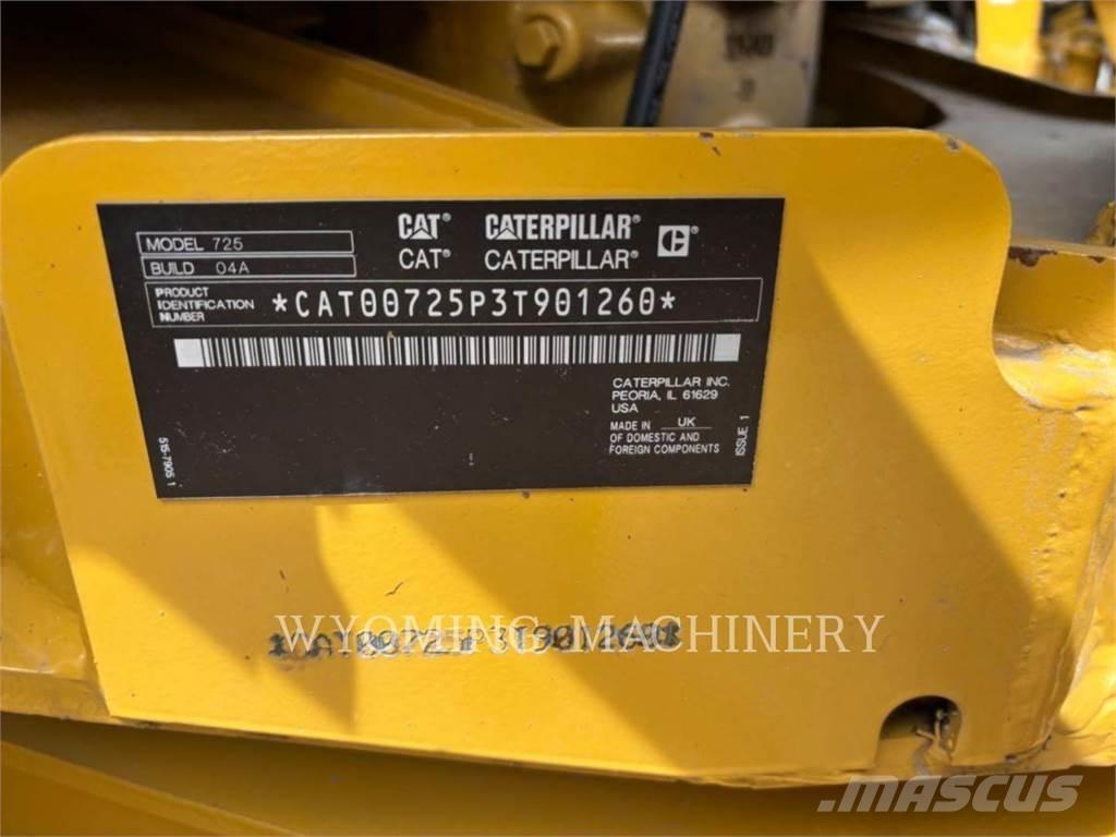 CAT 725 Rammestyrte Dumpere