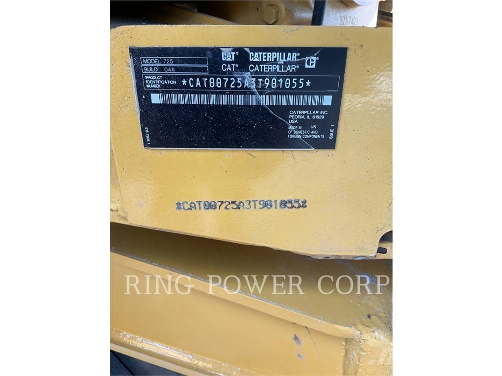 CAT 725TG Rammestyrte Dumpere