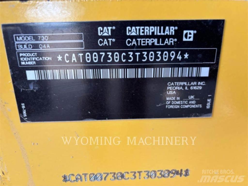 CAT 730 Rammestyrte Dumpere