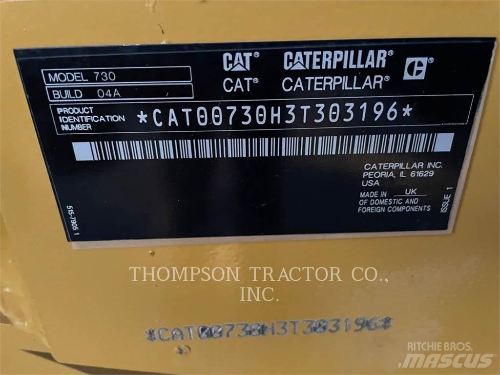 CAT 730 Rammestyrte Dumpere
