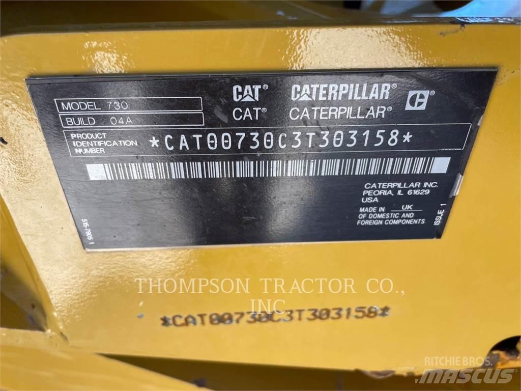 CAT 730 Rammestyrte Dumpere