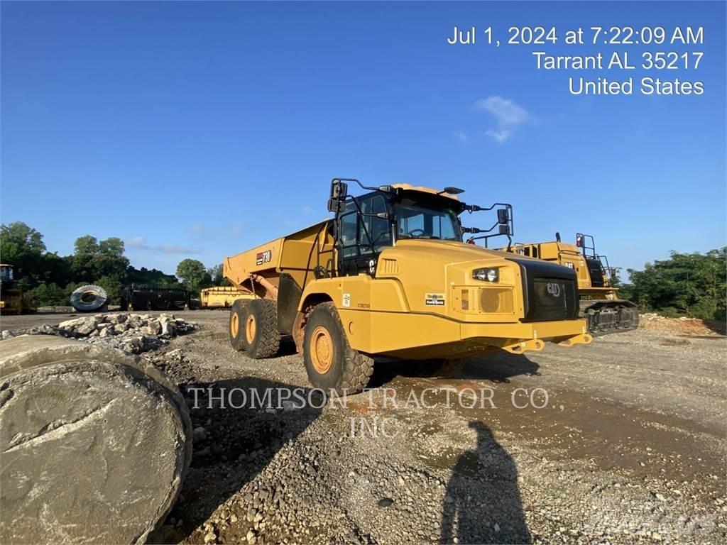 CAT 730 Rammestyrte Dumpere