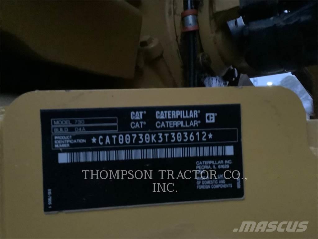 CAT 730 Rammestyrte Dumpere