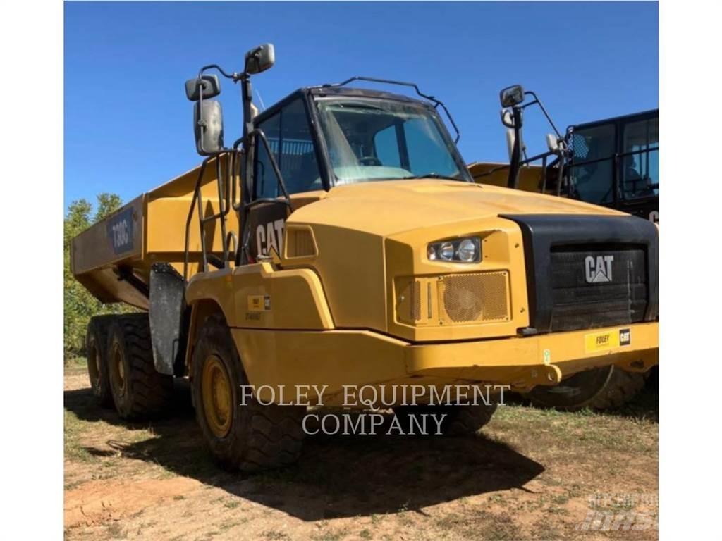 CAT 730C2WT Rammestyrte Dumpere