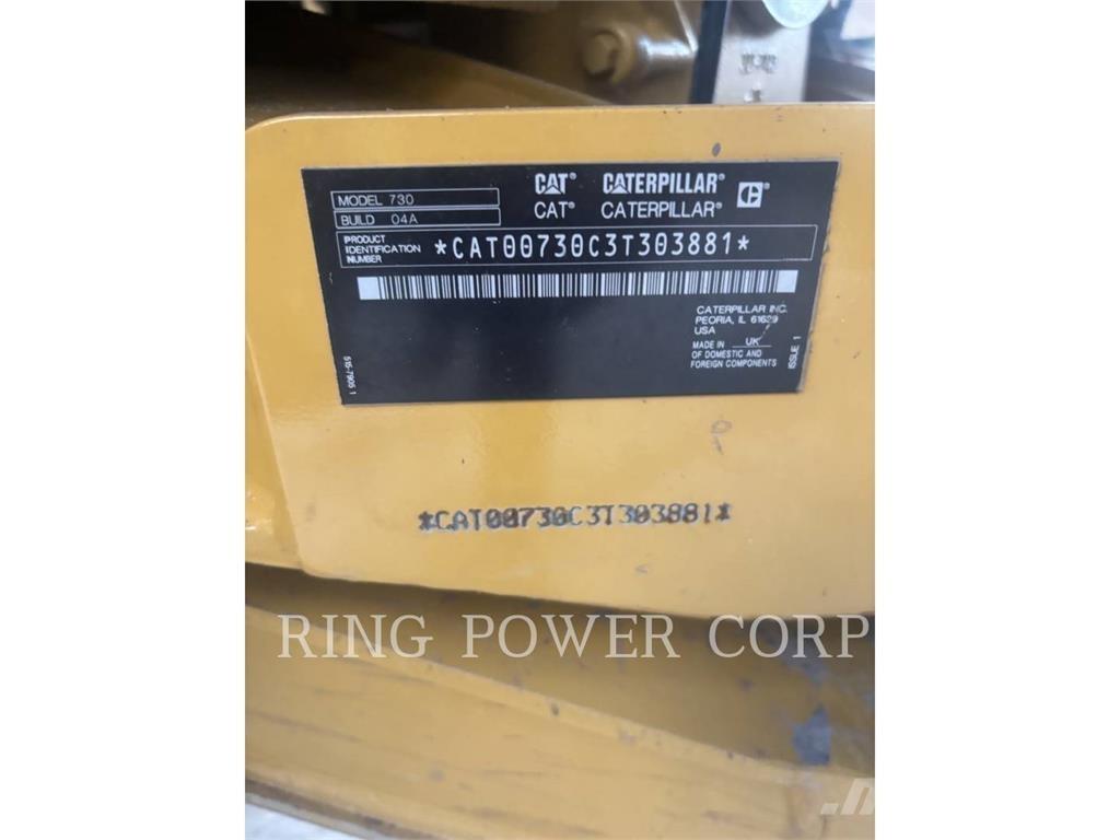 CAT 730TG Rammestyrte Dumpere