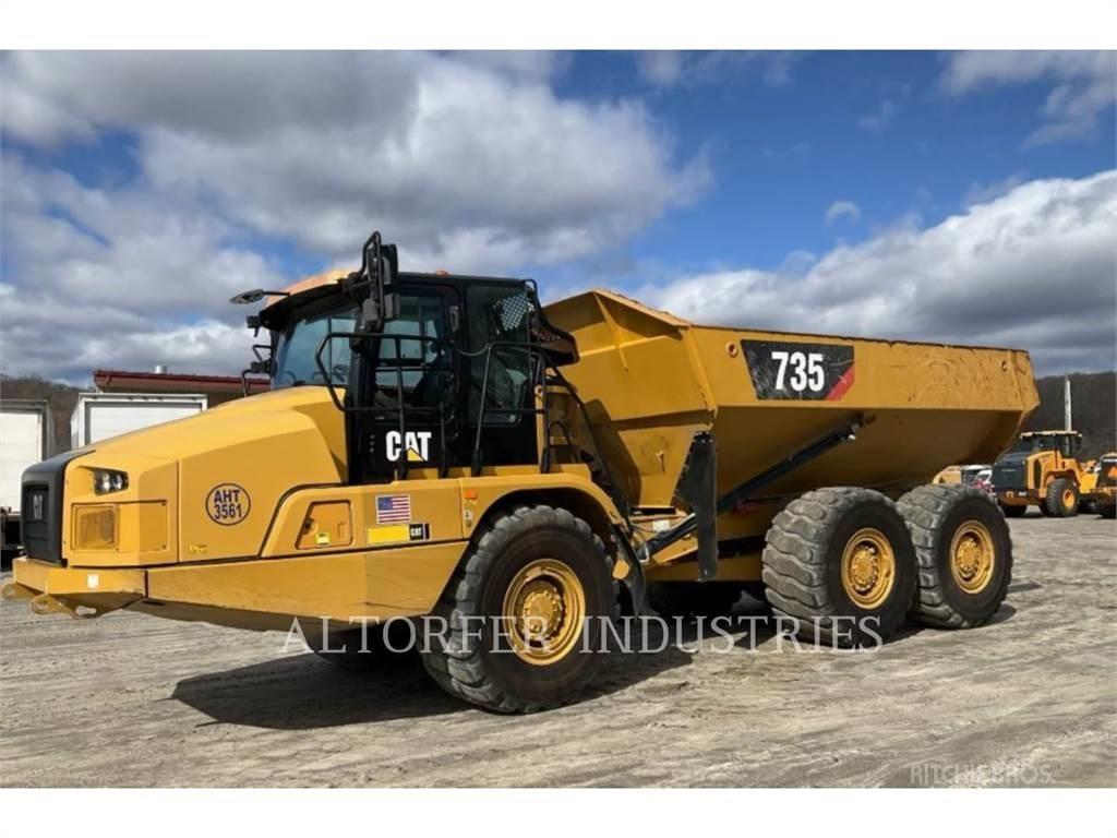 CAT 735 Rammestyrte Dumpere