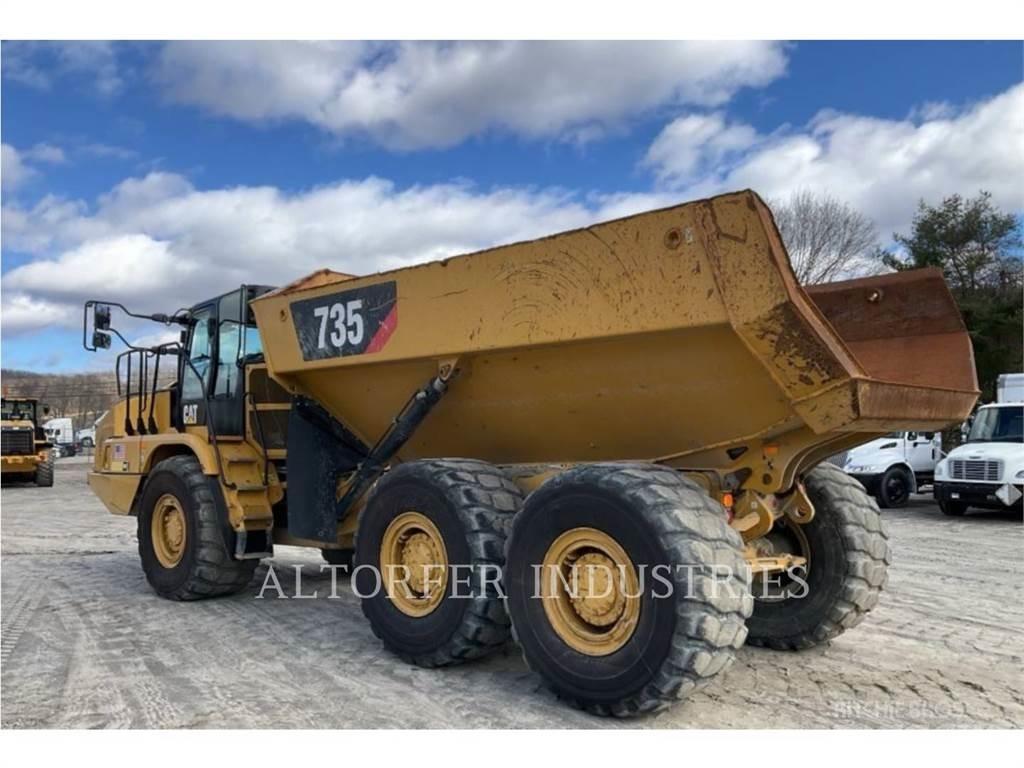 CAT 735 Rammestyrte Dumpere