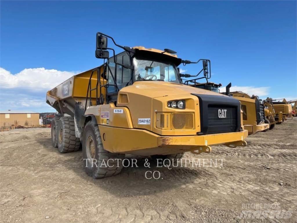 CAT 735 Rammestyrte Dumpere