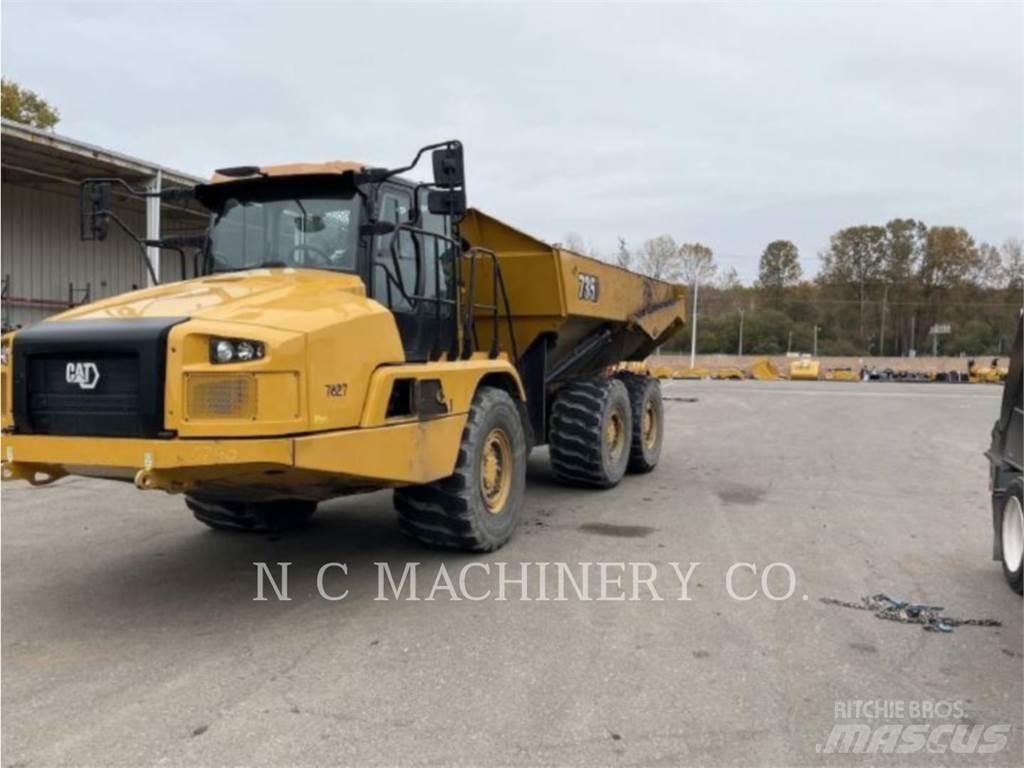 CAT 735 Rammestyrte Dumpere
