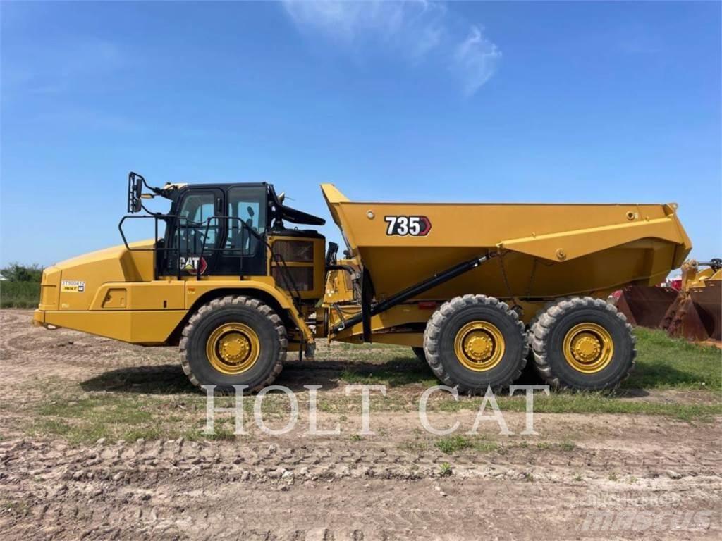CAT 735 Rammestyrte Dumpere
