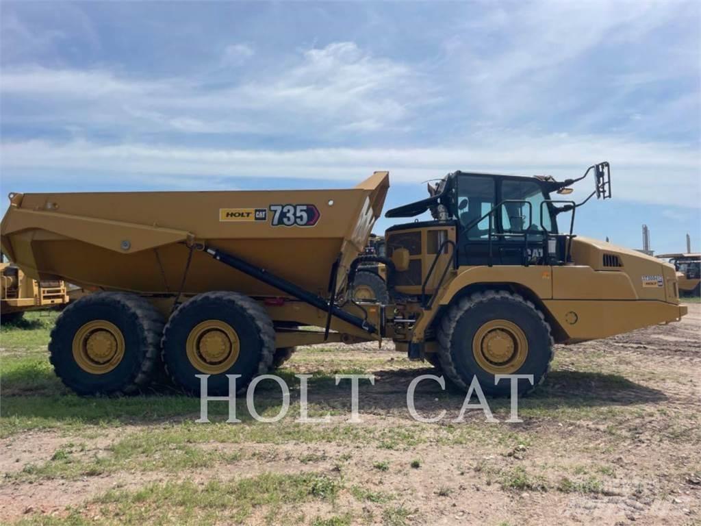 CAT 735 Rammestyrte Dumpere