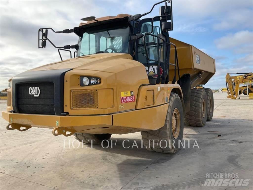 CAT 735 Rammestyrte Dumpere