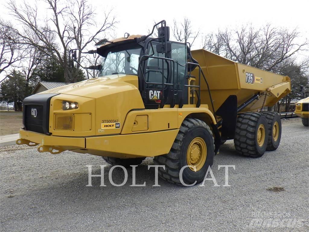 CAT 735 Rammestyrte Dumpere