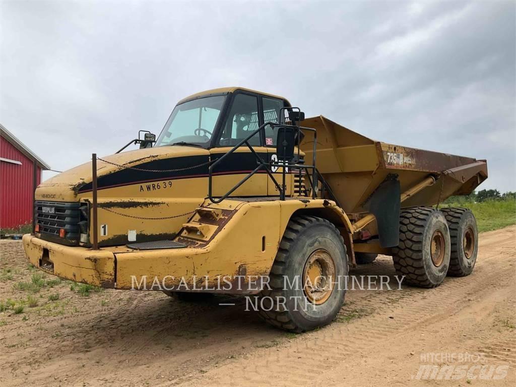 CAT 735 Rammestyrte Dumpere