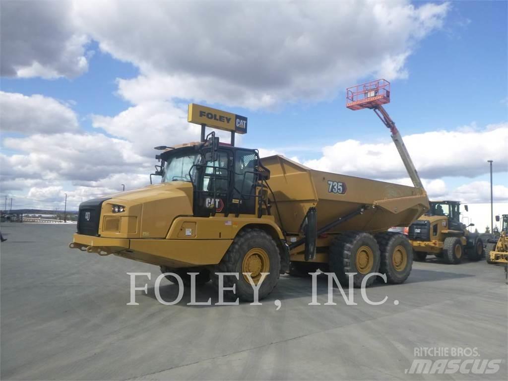 CAT 735-04 Rammestyrte Dumpere