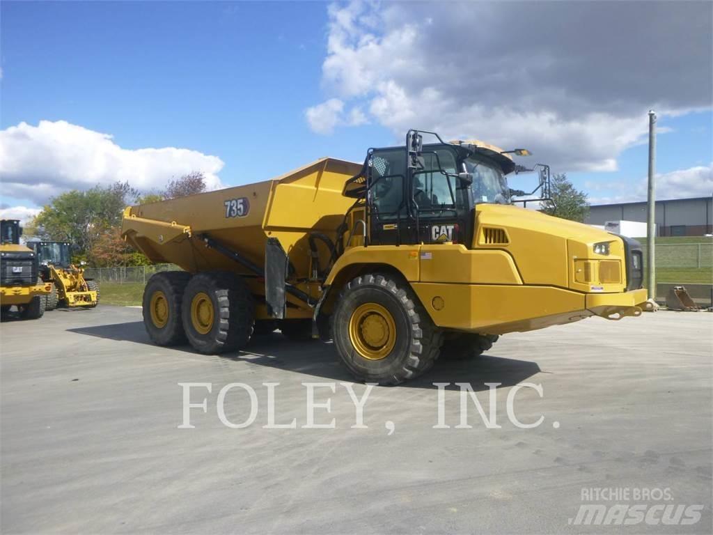 CAT 735-04 Rammestyrte Dumpere
