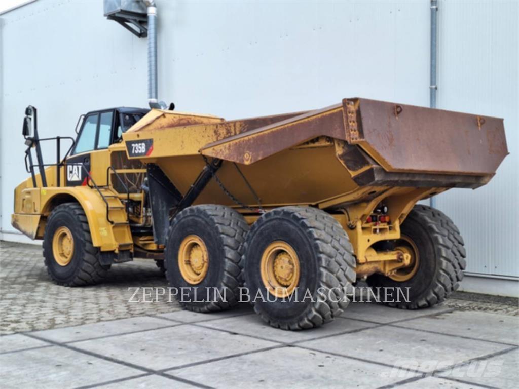 CAT 735B Rammestyrte Dumpere