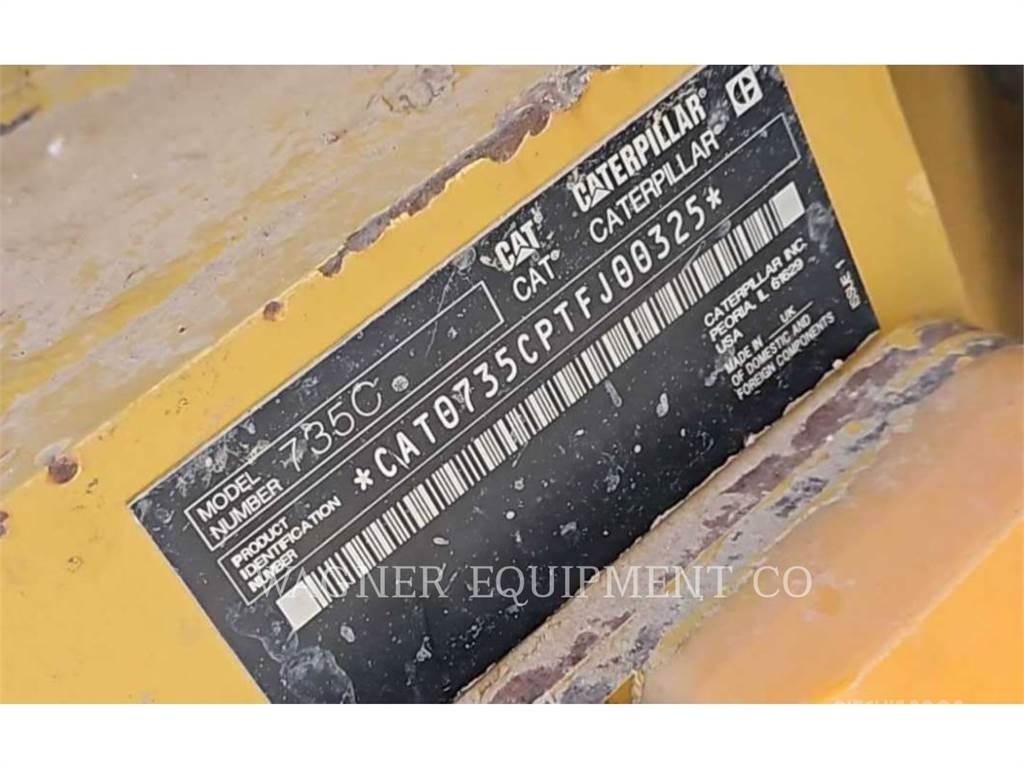 CAT 735C Rammestyrte Dumpere