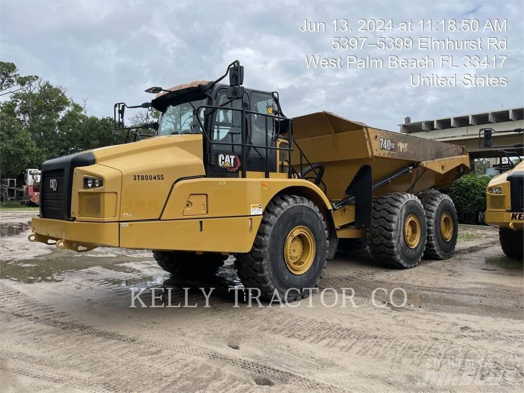 CAT 740 Rammestyrte Dumpere