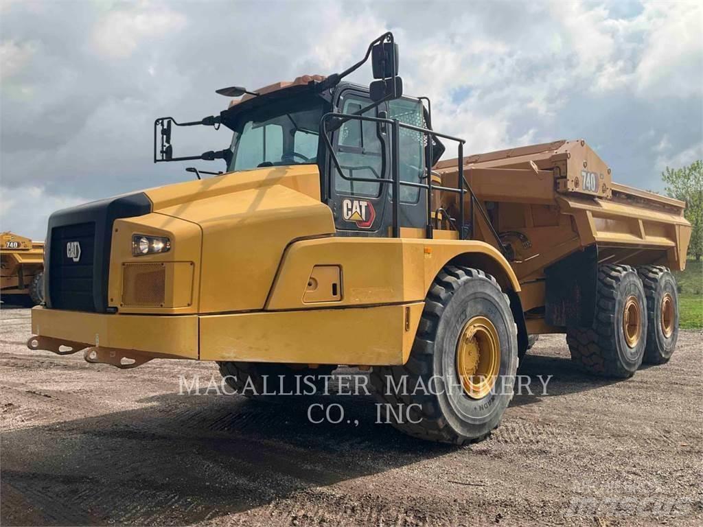 CAT 740 EJECTOR Rammestyrte Dumpere