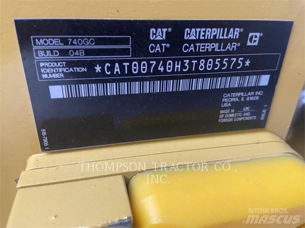 CAT 740 GC Rammestyrte Dumpere