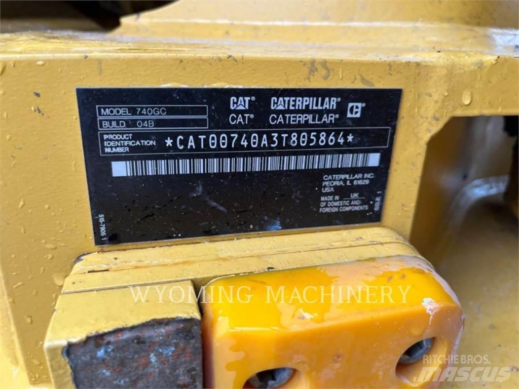 CAT 740 GC Rammestyrte Dumpere