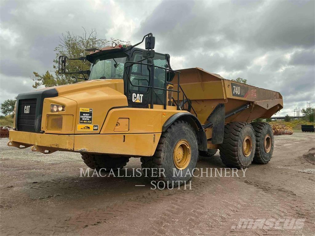 CAT 740 GC Rammestyrte Dumpere