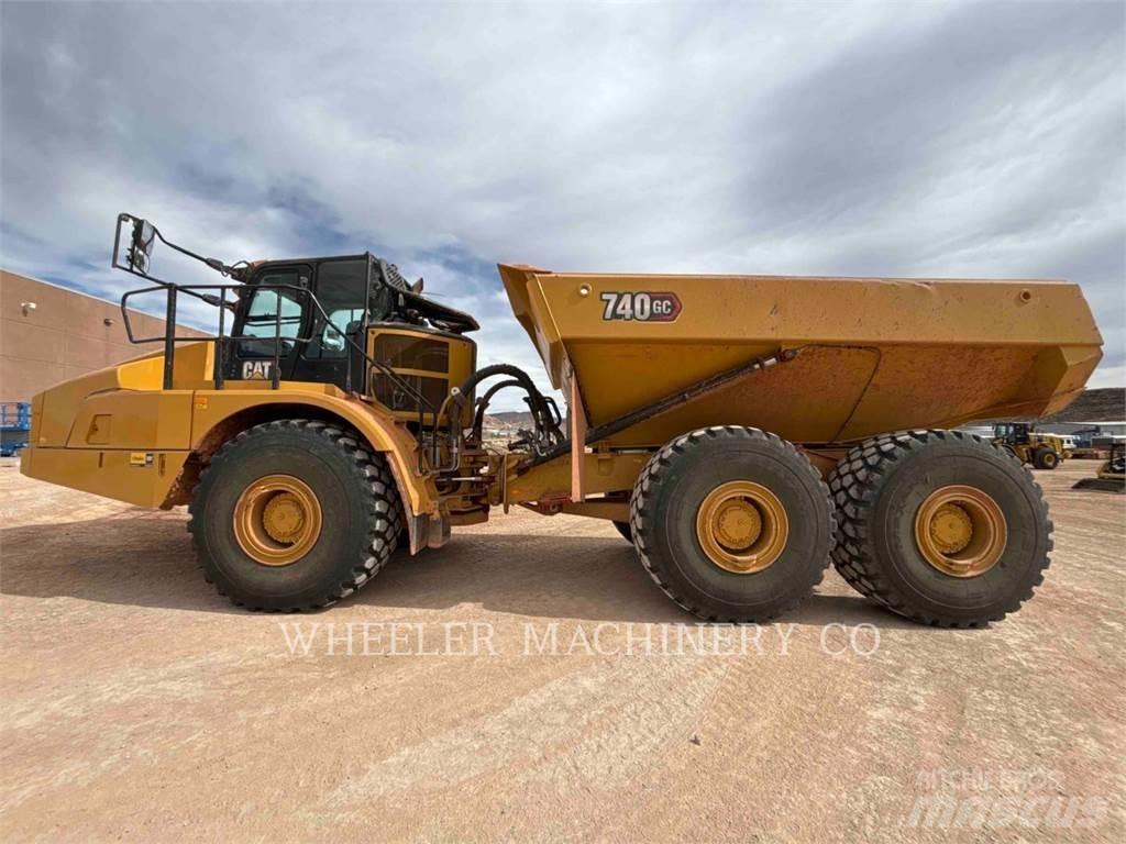 CAT 740 GC TG Rammestyrte Dumpere