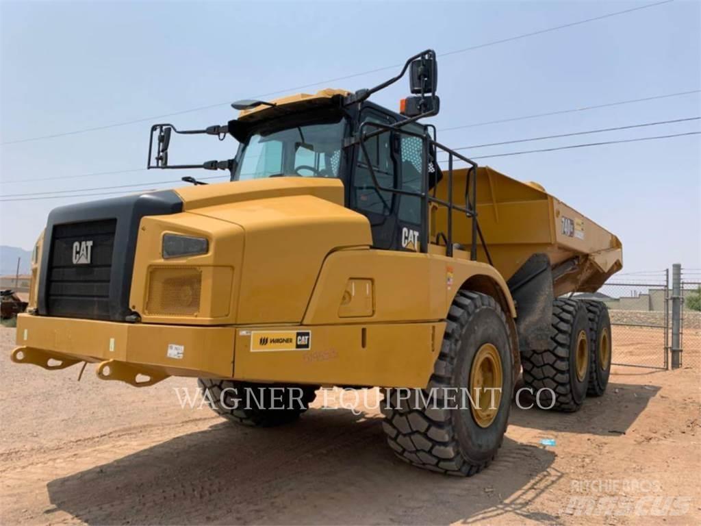 CAT 740GC Rammestyrte Dumpere