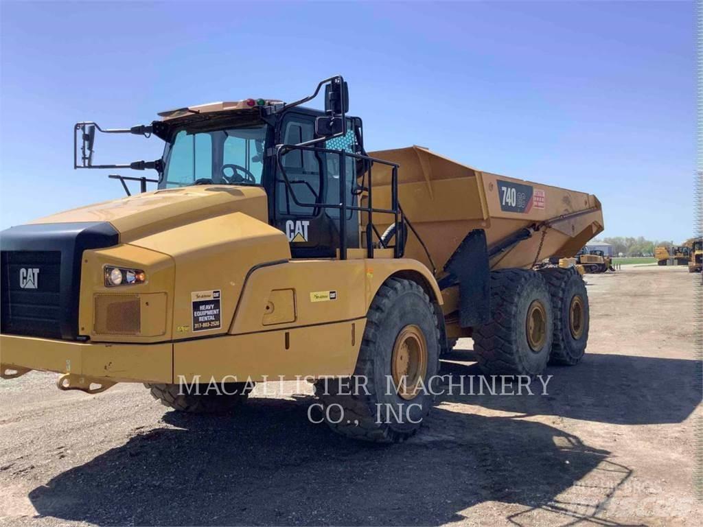 CAT 740GC Rammestyrte Dumpere