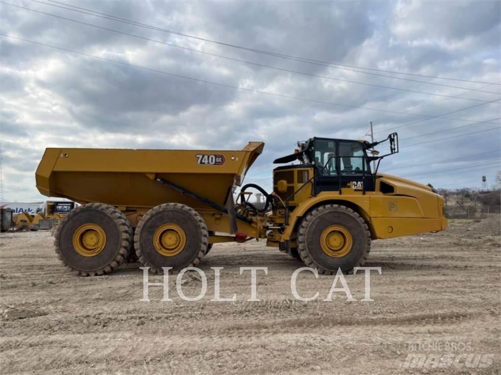 CAT 740GC Rammestyrte Dumpere