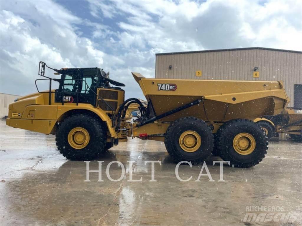 CAT 740GC Rammestyrte Dumpere