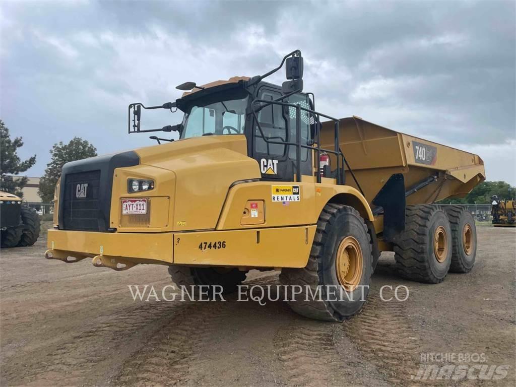 CAT 740GC Rammestyrte Dumpere