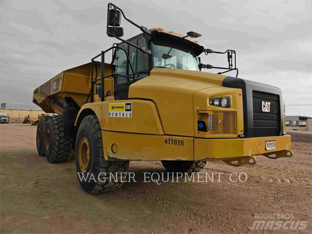 CAT 740GC Rammestyrte Dumpere