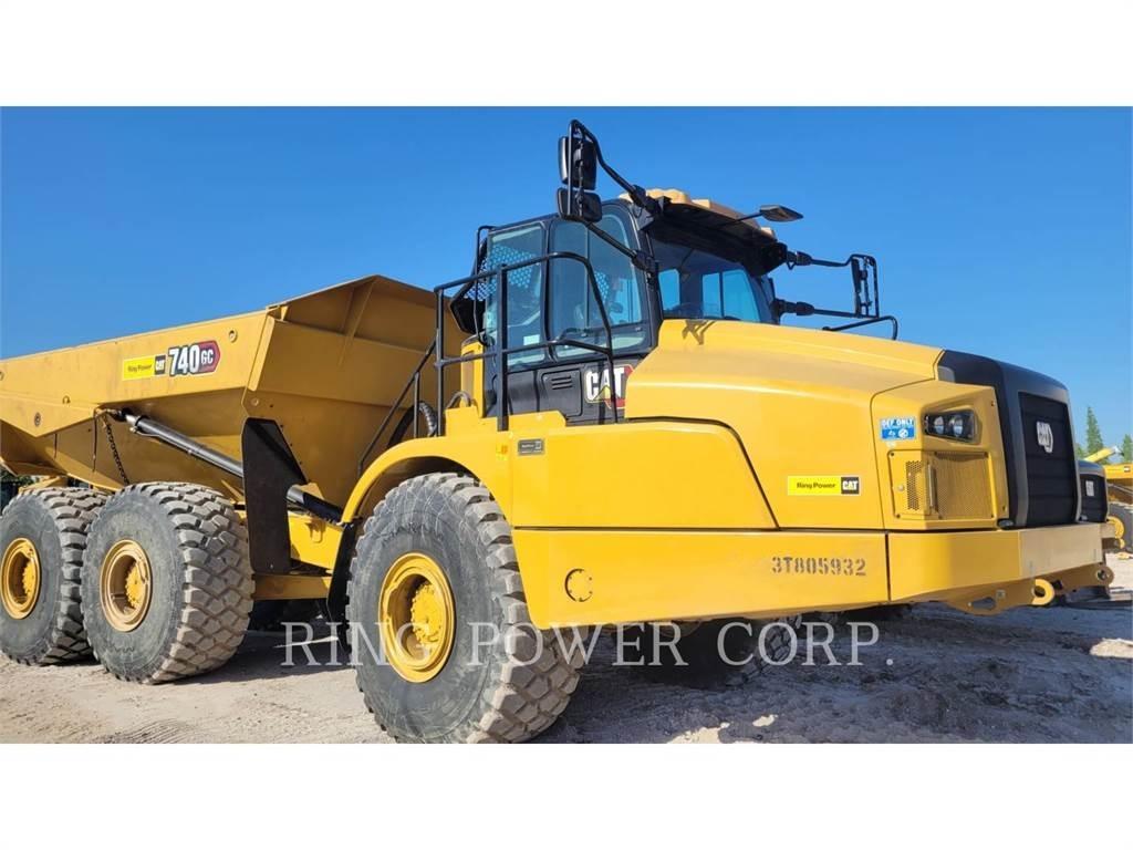 CAT 740GCTG Rammestyrte Dumpere