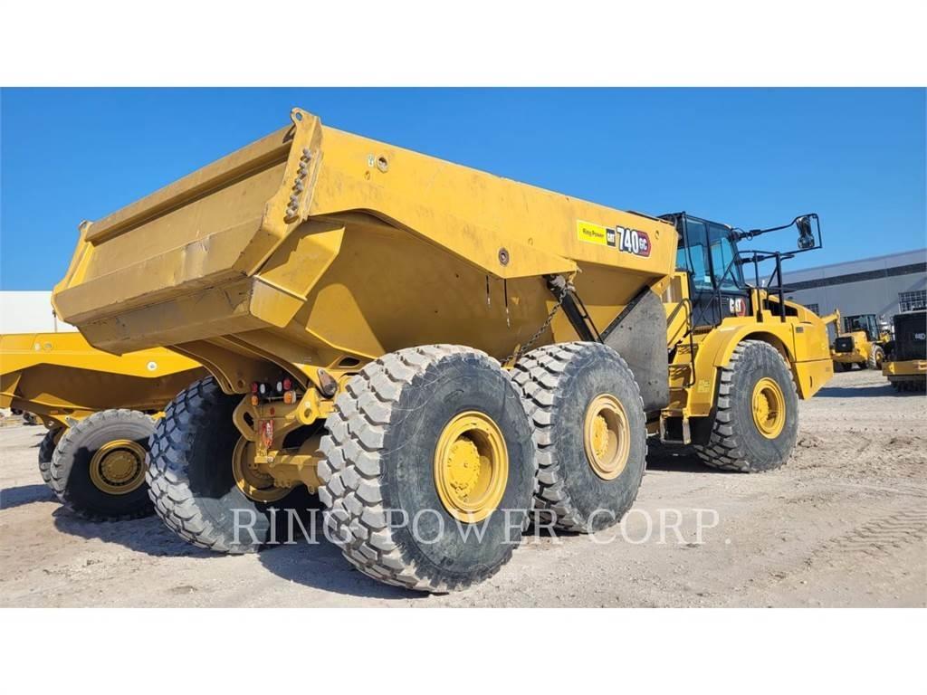 CAT 740GCTG Rammestyrte Dumpere